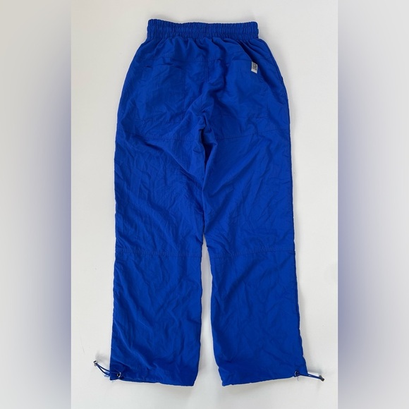 The Giving Movement Bright Blue Women's Nylon Windbreaker Pants Joggers Size XS - Picture 2 of 10
